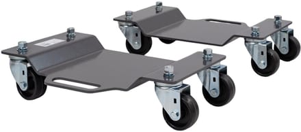 Set autowiel dollies 2 x 550 kg MW Tools AWD100