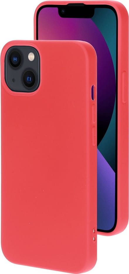 Mobiparts hoesje geschikt voor de Apple iPhone 13 - Siliconen - Rood