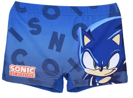 Sonic The Hedgehod Zwembroek Blauw maat 152