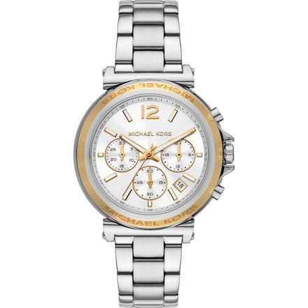 Michael Kors Maren Dames Zilveren Horloge MK7495