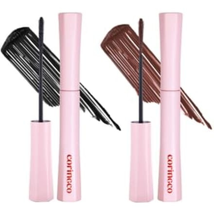 CORINGCO - Mak-Cara Skinny Mascara - 2 Colors #01 Deep Black