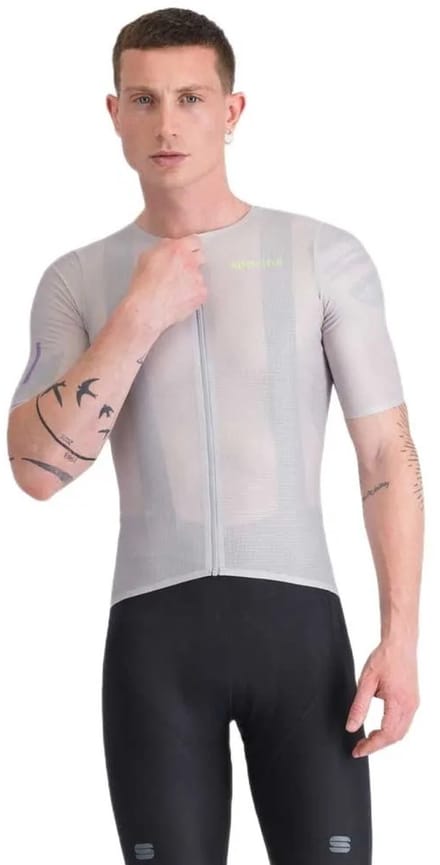 Sportful Light 2 Korte Mouw Wielertrui Grijs M Man
