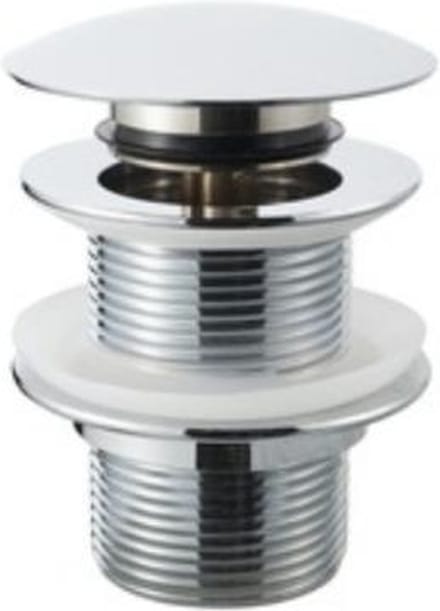 Afvoerplug 5/4 CLick Lux zonder Overloop