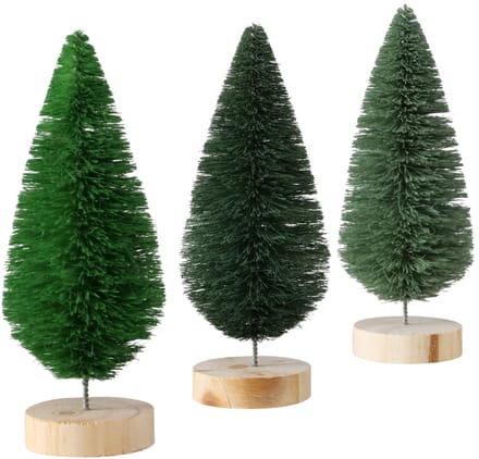 Beeld Kerstboom groen H16cm