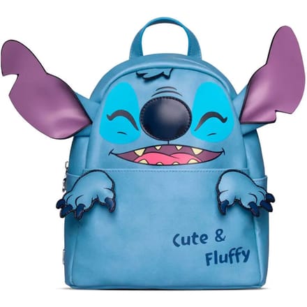 Lilo & Stitch - Cute Stitch Rugzak - Blauw