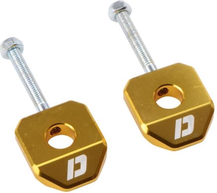 Kettingspanner Doppler voor Scooter Gilera 50 GP Ø12mm / goud Nieuw