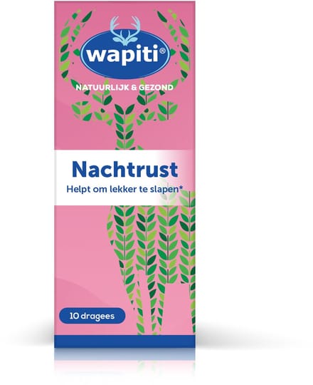 Wapiti Nachtrust Forte 10 dragees