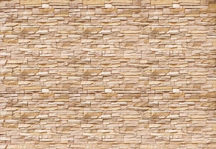 Fotobehang Stone Wall | XL - 208cm x 146cm | 130g/m2 Vlies
