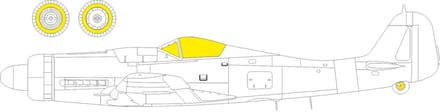 Eduard Modelbouwpakket - EX1177 Maskering Set voor Focke-Wulf Fw 190D-9 - Accessoires set - 1:48 - Modelbouw