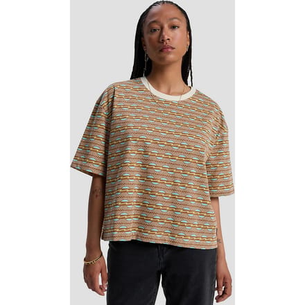 Quiksilver Boyfriend Crop Aop T-Shirt