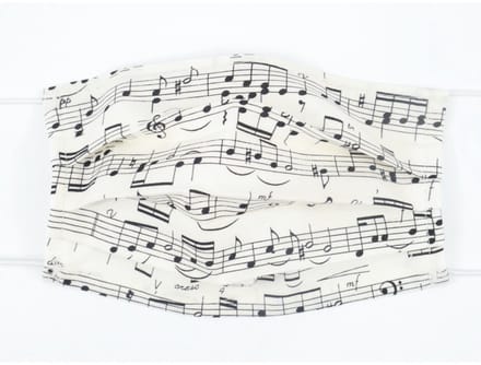 Face Covering Music Design 12 (Cotton) 18,5*9,5 cm