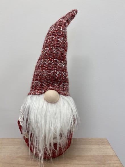 Gnome - ledverlichting  - Rood-wit -  40 x14 cm