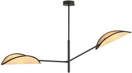 VENE 2 BLACK/RATTAN