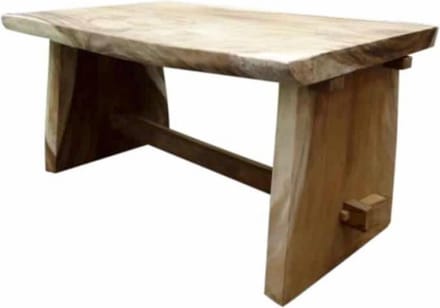 Boomstamtafel 180x90xH77,5 cm - bladdikte 8 cm