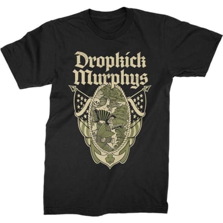 Dropkick Murphys T-shirt - Siren - M - voor Mannen - zwart
