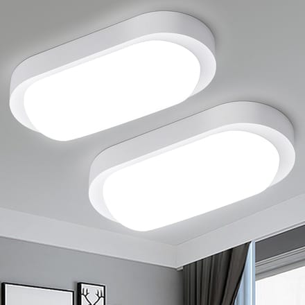 Oraymin LED Wandlamp Binnen & Buiten - Up & Down - 18W - 4000K - IP65 - Zwart - Set van 2