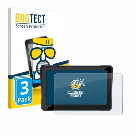 BROTECT - Screenprotector voor Carpuride W702S Pro 7" - Folie Beschermfolie Beschermglas matte 3 Stuks