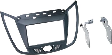 2-DIN Paneel geschikt voor Ford C-Max (DXA) / Kuga (DM2) Kleur: Donker Grijs