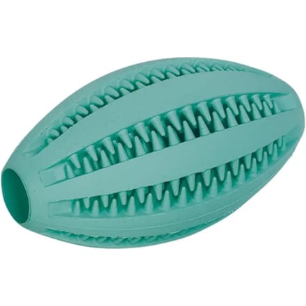 Rubber rugbybal voor honden Nobby Pet Dental Line
