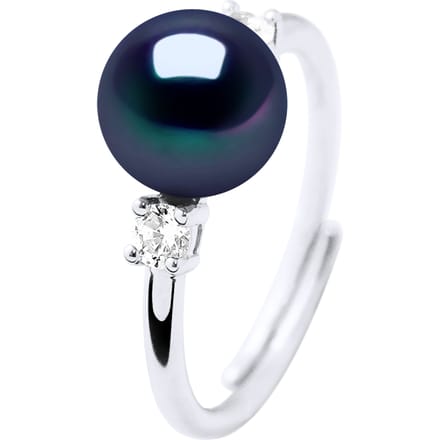 Ring Sieraden - Echte Cultiveerde Zoetwaterparel Rond 7-8 mm