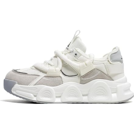 Chaussures Papa Printemps Nouveaux Chaussures de Mode pour Couples Augmentant la Hauteur Chaussures Décontractées Légères Baskets Mode en Cuir Véritable 44 blanc