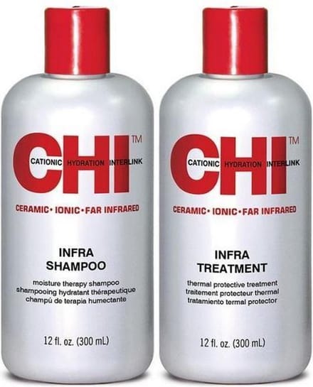 Chi - Infra Duo Shampoo + Treatment - 300ml