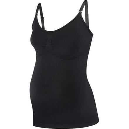 Prénatal voedingstop seamless Black S-M Dames