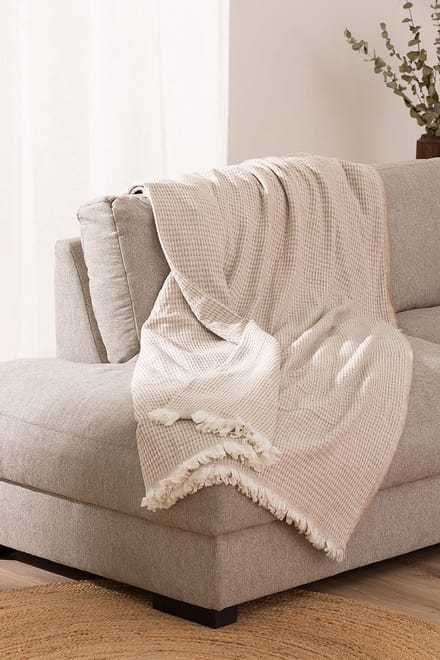 Belmarti Manta All Season plaid 230 x 240 cm - beige