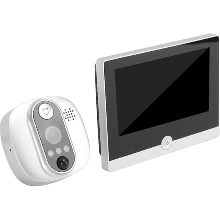 Draadloze Video Deurbel Camera met 4,3 Inch Kleur LCD Monitor WiFi Slimme Bewegingsdetectie Video