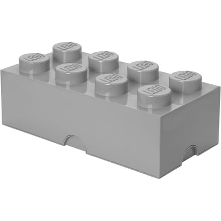 LEGO Opbergblokje 8 - Medium Steengrijs
