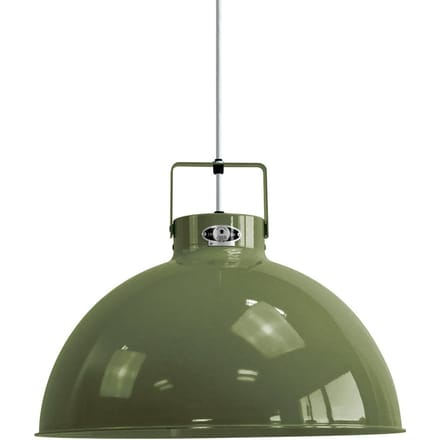 Jieldé Dante D450 hanglamp, olijfgroen, Ø 45 cm