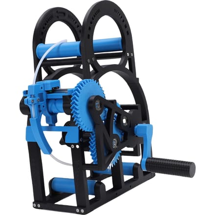Bobineur Industriel 3D à Manivelle Robuste Bobineur pour Imprimante 3D Bobineur de Fil avec Contrôle Intelligent de la Tension pour Bobines de 20 cm Bleu blue