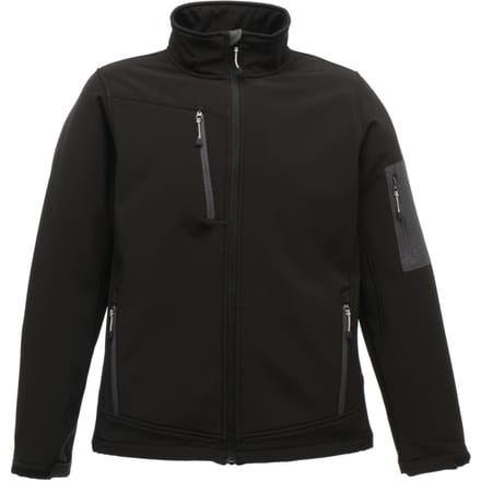 Regatta - Heren Standout Arcola 3-Laags Waterdichte en Ademende Softshell Jas (Zwart)