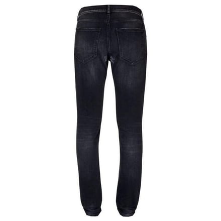 Diesel Heren D-Strukt Torn Versterkt Jeans (Zwart)