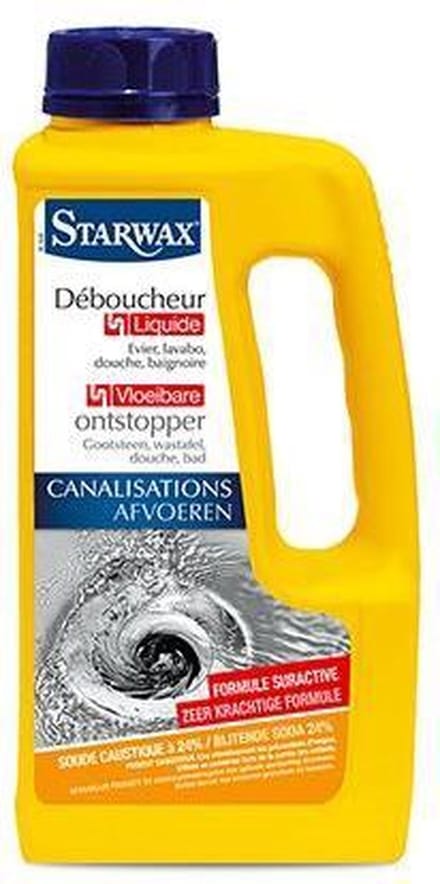 Starwax Vloeibare Ontstopper Voor Afvoeren Starwax 1l