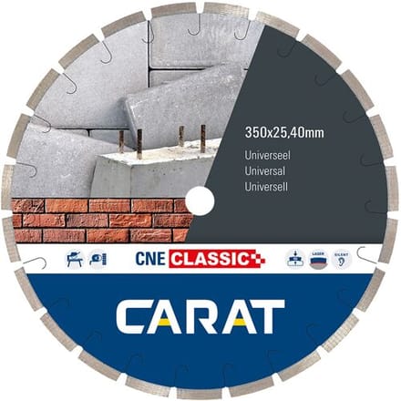 Carat diamantzaag universeel cne classic Ø350x25,40mm