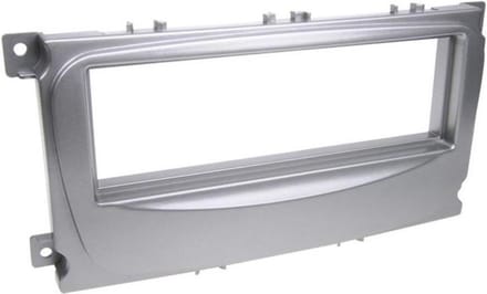 1-DIN Paneel Ford S-Max / Focus / Galaxy / Mondeo Kleur: Zilver
