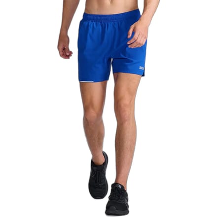 2xu Aero 5´´ Korte Broek Blauw S Man