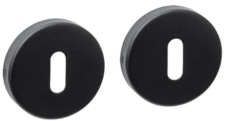 Intersteel Sleutelrozetten basic verdekt ø53x10mm zwart