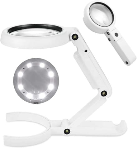 MKSS® Loeplamp met Standaard - Lamp met Led Verlichting