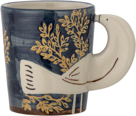 Bloomingville Hezha Cup - Blauw - Aardewerk