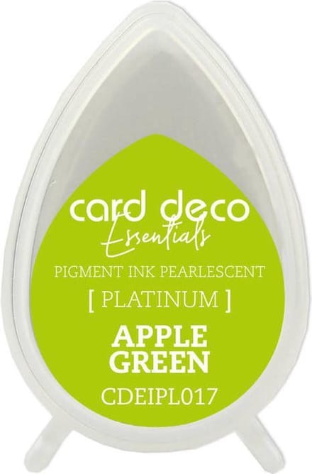 Card Deco Essentials Fast-Drying Pigment Ink Pearlescent Apple Green