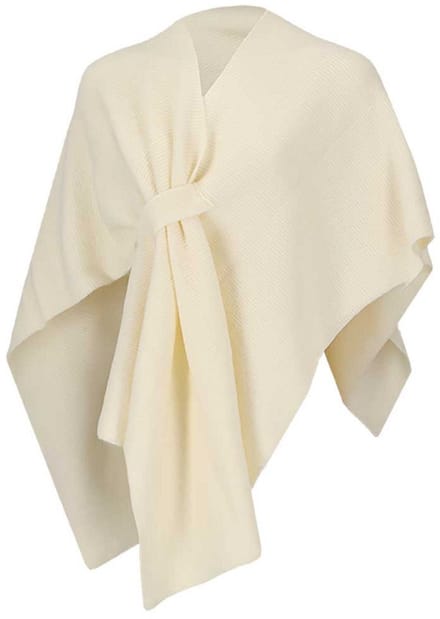 Poncho dames met lus
