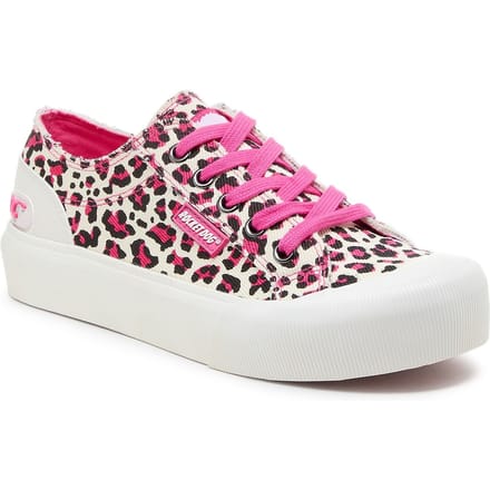 Rocket Dog Jazzin Plus Monroe Cotton Damestrainers Hot Pink