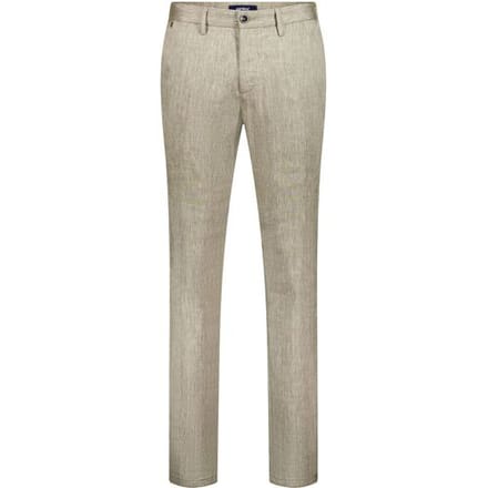 Gardeur Broek Tonic Tech Linnen Blend Cool Touch Beige / male