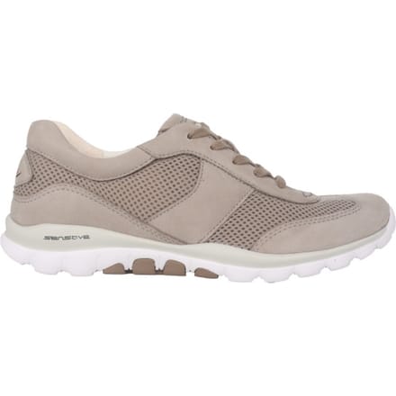 Gabor rollingsoft sensitive 86.966.33 - dames rollende wandelsneaker - Beige - maat 37 (EU) 4 (UK)