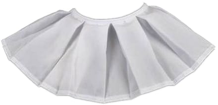 Kraag - Piet - Geplooid - Wit