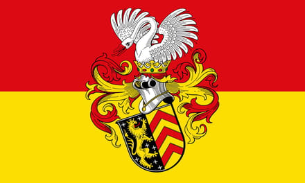 Vlag Hanau 100x150cm