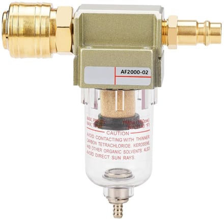 Dailygoods- Waterafscheider 1/4 inch - Drukregelaar - Persluchtfilter