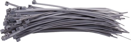 TD47 Kabelbinders 7.6 x 370 mm Grijs - Tie wraps - Tyraps